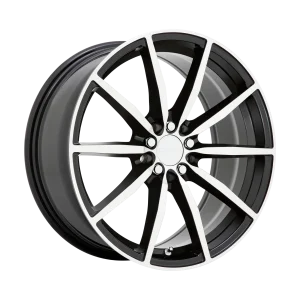 Ruff – BURNOUT – Black – 18″x8″ 38mm – Summer Wheels – 1880RFB385D04F72